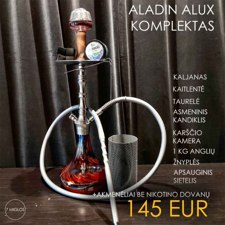 Aladin Alux Model 2 kaljano komplektas