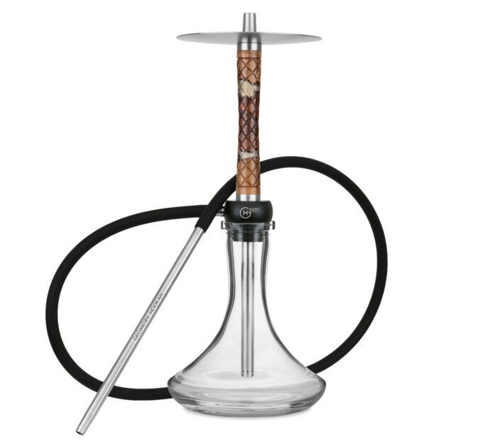 Kaljanas Geometry Hookah Little Bro Rhombus Epox Brown