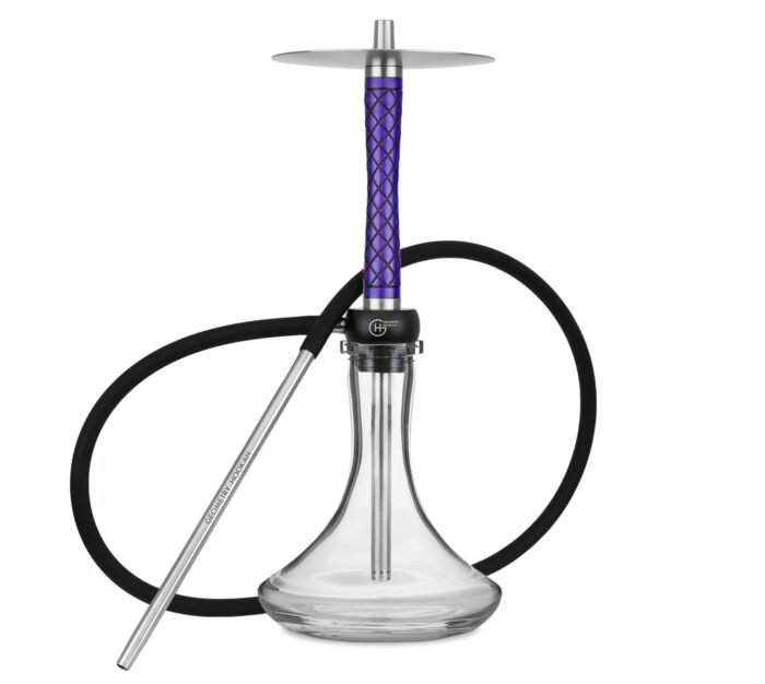 Kaljanas Geometry Hookah Little Bro Rhombus Purple