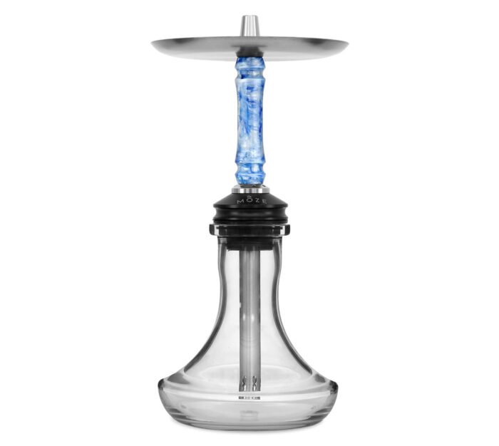 Kaljanas Moze Breeze Premium Set Silver Blue||Kaljano dėžė Moze Breeze iš vidaus