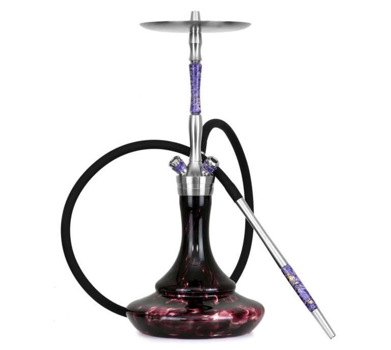 Kaljanas Union Hookah Fibonacci Stabilized Wood Purple