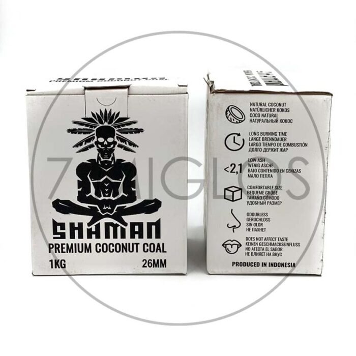 Kaljano angliukai Shaman C26|Kaljano angliukai CocoPalm Premium 1kg