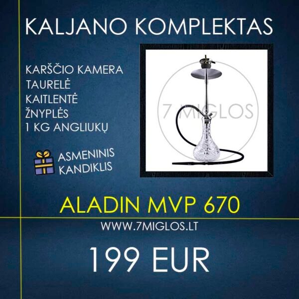 Kaljano komplektas Aladin MVP 670