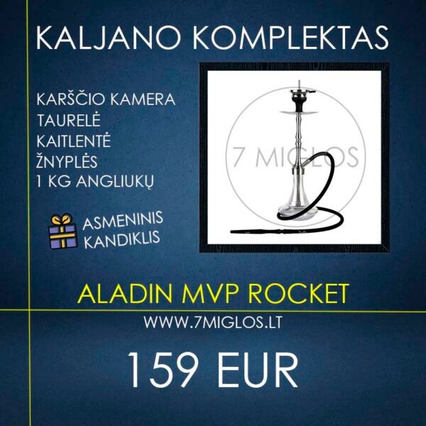 Kaljano komplektas Aladin MVP Rocket