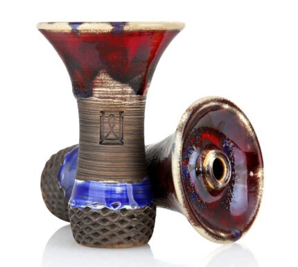 Kaljano taurelė Werkbund Hookah Evo Deep Crazy Red Blue - tai išskirtinio dizaino