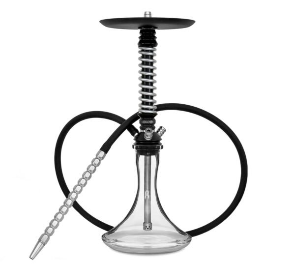 mamay-customs-coilover-mini-black-silver-shisha kaljanas 7 miglos